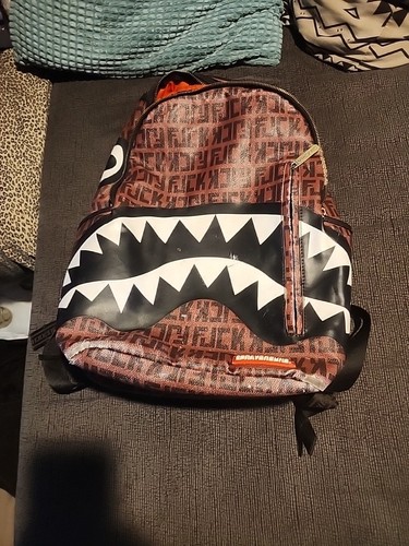 Zaino sprayground marrone - zaino,